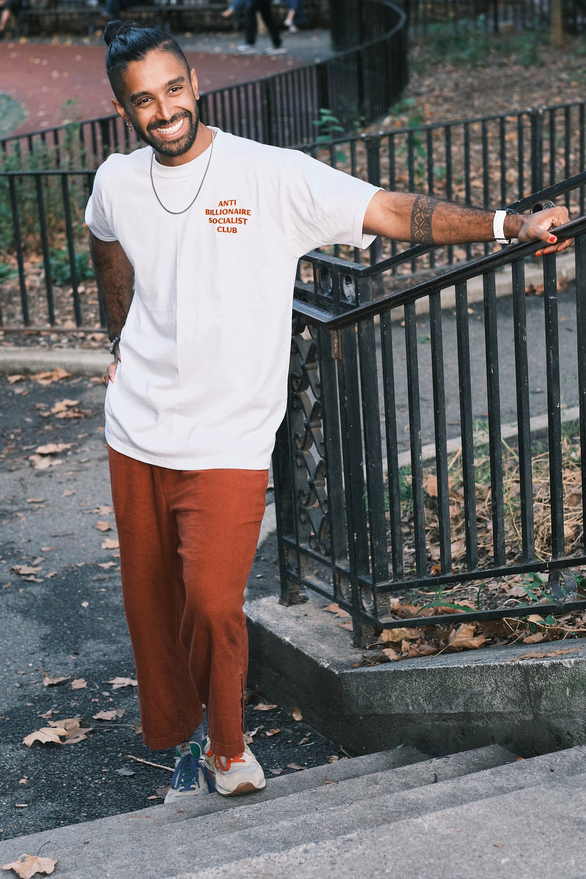 Anti-Billionaire Socialist Club Tee