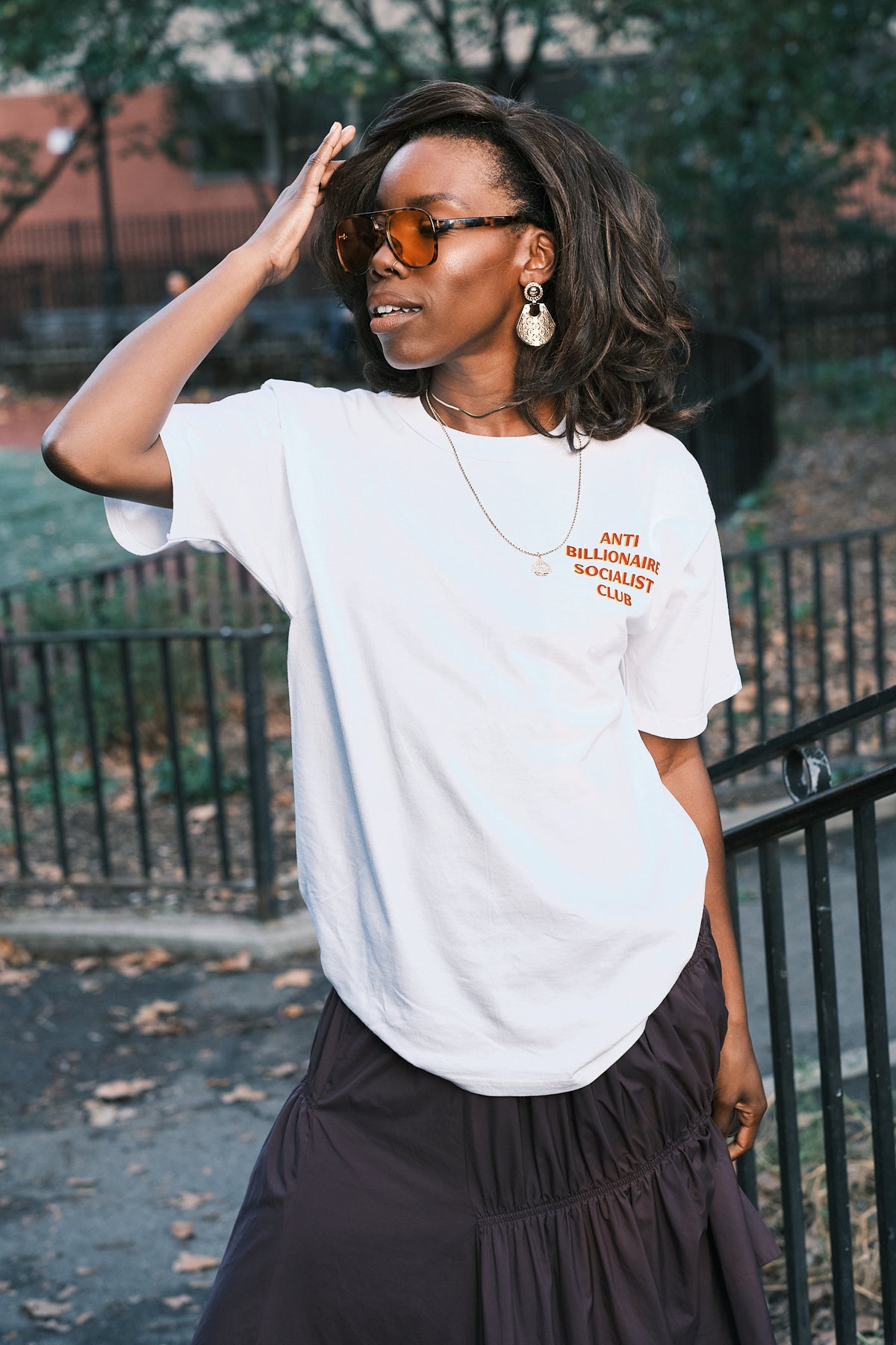 Anti-Billionaire Socialist Club Tee