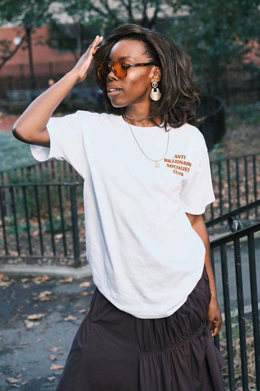 Anti-Billionaire Socialist Club Tee