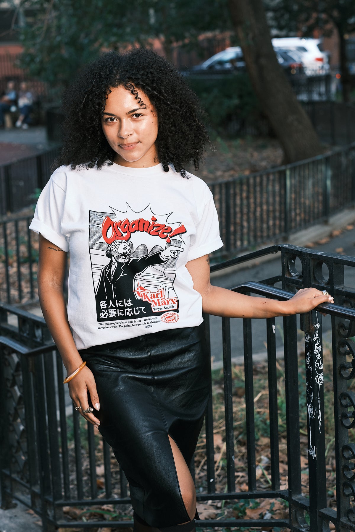 Karl Marx Super-Socialist Tee