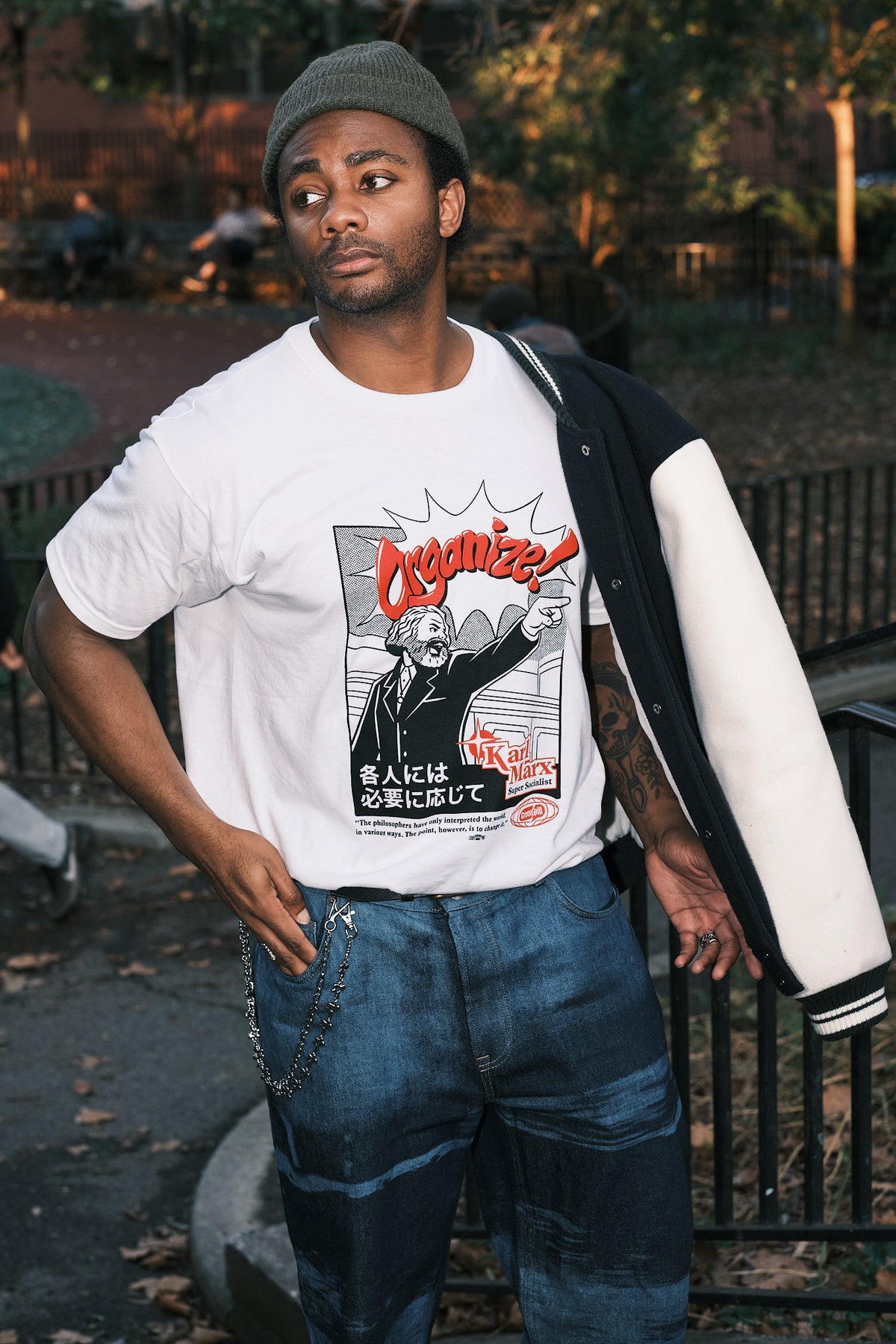 Karl Marx Super-Socialist Tee